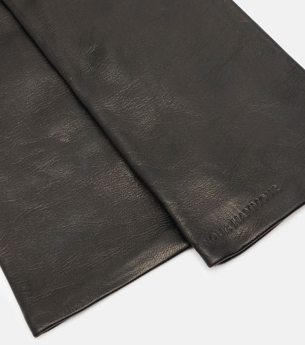Nour Hammour Gants en cuir - Nour Hammour - Modalova