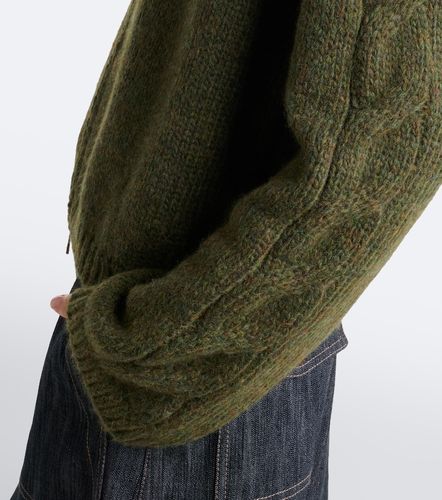 Cardigan en alpaga et laine mélagée - Moncler - Modalova