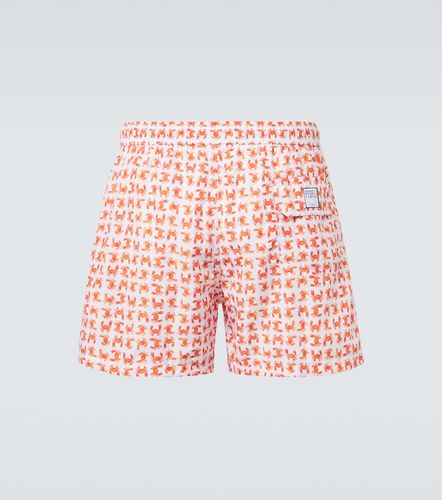 Short de bain Madeira à imprimé - Fedeli - Modalova