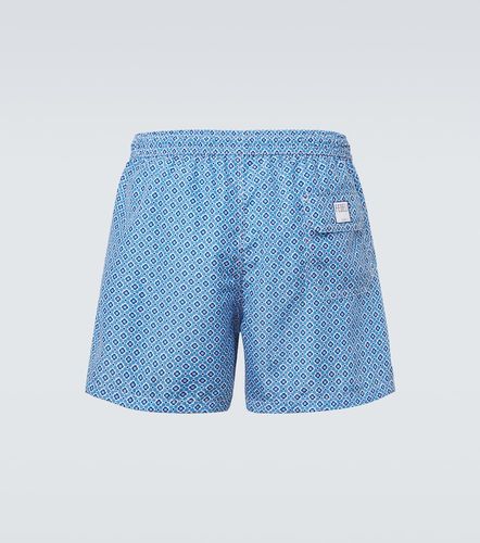 Short de bain Madeira à imprimé - Fedeli - Modalova