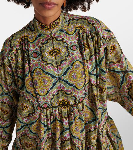 Robe chemise en coton imprimée - Etro - Modalova