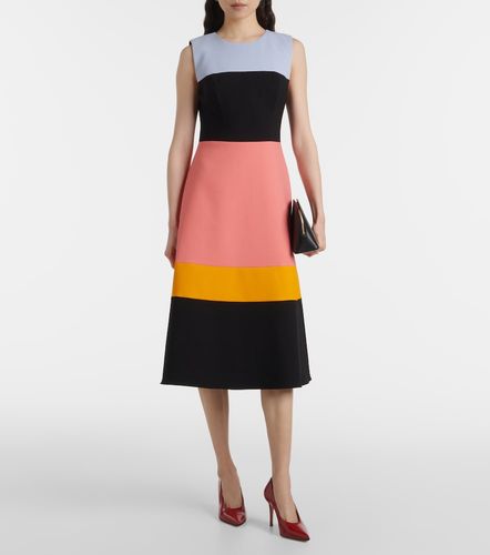 Robe midi en laine mélangée - Carolina Herrera - Modalova