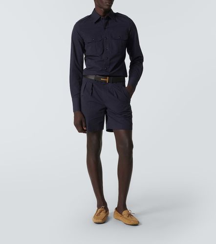 Surchemise en coton et soie - Tom Ford - Modalova