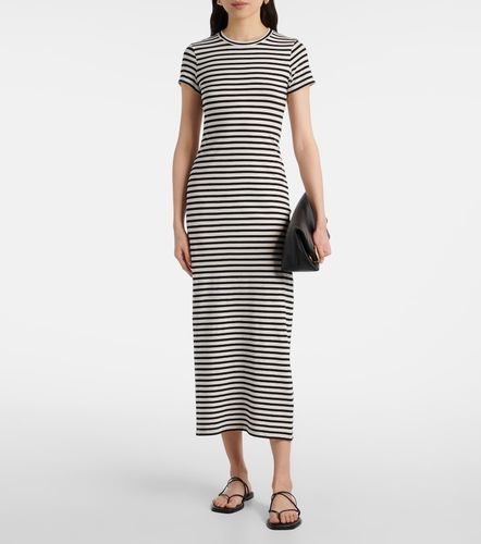 Robe longue rayée en coton - Nili Lotan - Modalova