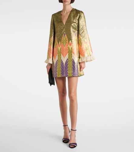Robe Escape imprimée en soie mélangée - Valentino - Modalova