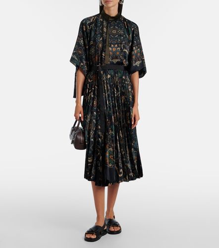 Sacai Jupe midi à fleurs - Sacai - Modalova