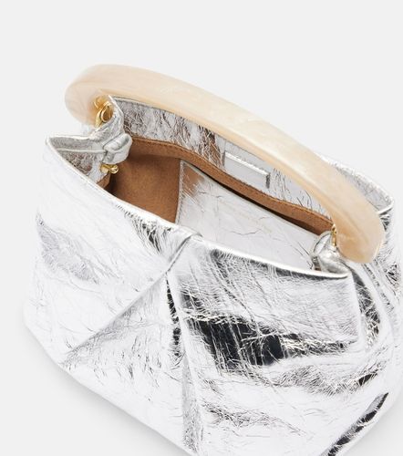 Sac Crisp Mini en cuir métallisé - Dries Van Noten - Modalova
