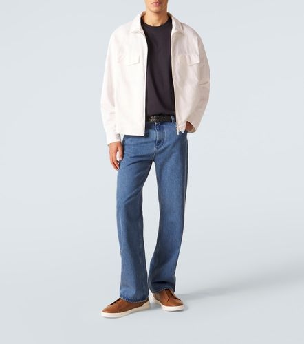 Zegna T-shirt en coton à logo - Zegna - Modalova