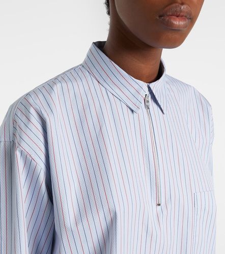 Chemise oversize rayée en coton - Prada - Modalova