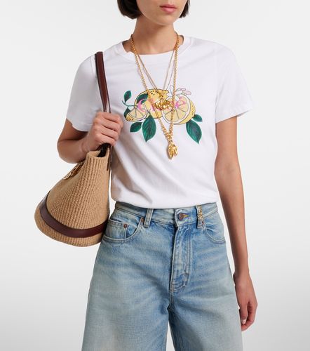 Chloé T-shirt en coton à imprimé - Chloe - Modalova