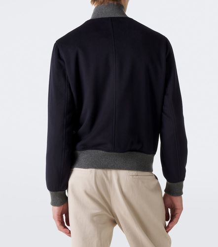 Veste blouson en laine vierge - Brunello Cucinelli - Modalova