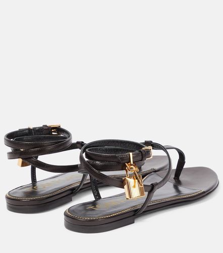 Tom Ford Sandales Padlock en cuir - Tom Ford - Modalova