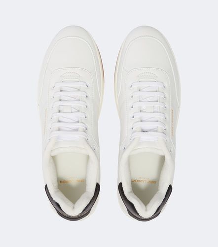 Baskets SL/61 en cuir à logo - Saint Laurent - Modalova