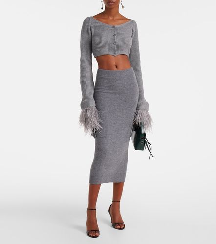 Blumarine Jupe crayon en laine - Blumarine - Modalova