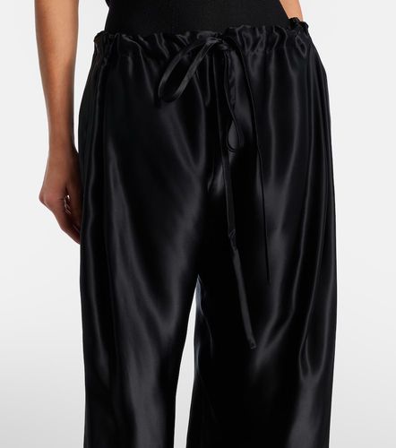 Pantalon ample Rohen en satin - Khaite - Modalova