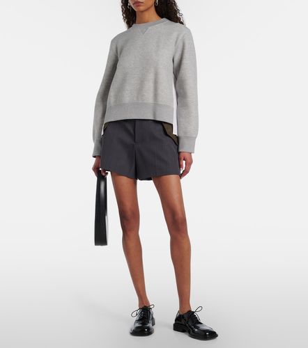 Sweat-shirt en coton mélangé - Sacai - Modalova