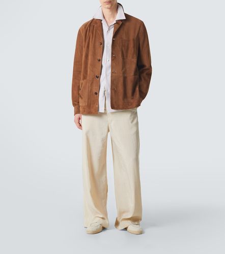 Chemise Havana rayée en lin et coton - Umit Benan - Modalova