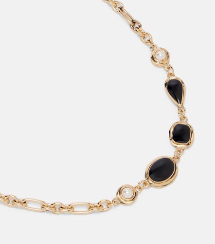 Collier chaîne Cassandre à ornements - Saint Laurent - Modalova