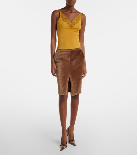 Bermuda en laine mélangée - Saint Laurent - Modalova