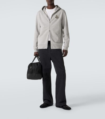 Sweat-shirt à capuche en coton à logo - Moncler - Modalova