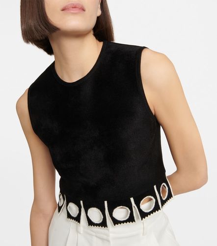 Alaïa Top raccourci en laine mélangée - Alaia - Modalova