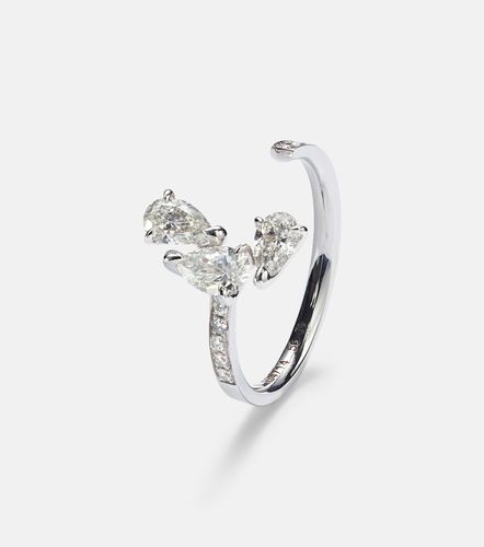 Bague Serti sur Vide en or blanc 18 ct et diamants - Repossi - Modalova