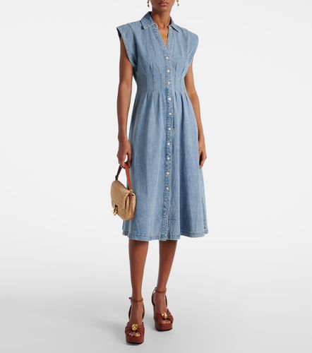 Robe midi Ruben en jean - Veronica Beard - Modalova
