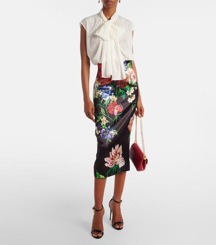 Top en soie mélangée - Dolce&Gabbana - Modalova