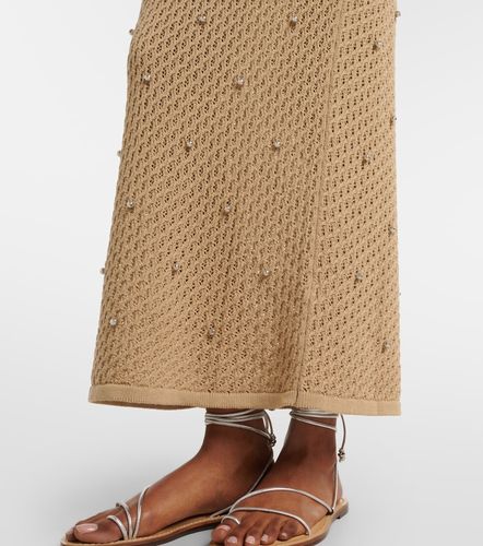 Robe de plage Isola en coton à ornements - Staud - Modalova