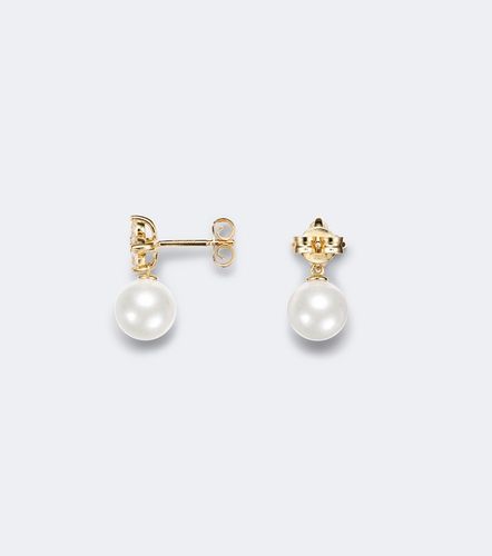 Boucles d'oreilles Bloom en or 18 ct, perles et diamants - Bucherer Fine Jewellery - Modalova