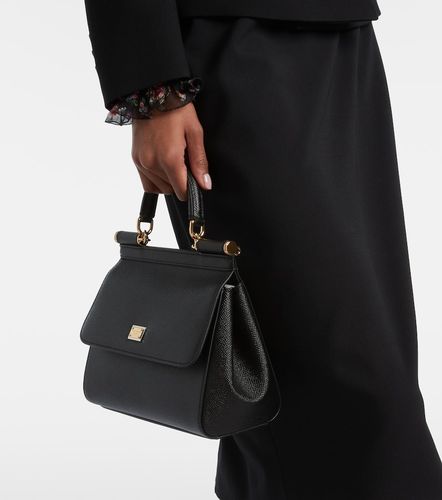Sac à bandoulière Sicily Small en cuir - Dolce&Gabbana - Modalova