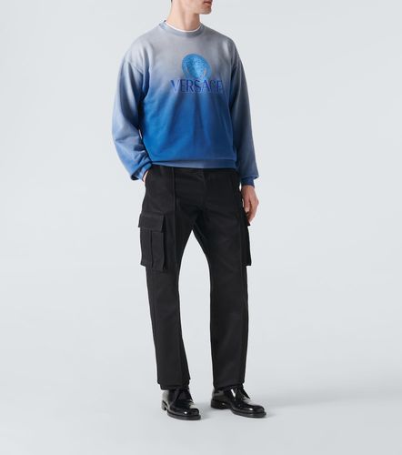Sweat-shirt Medusa en coton tie-dye - Versace - Modalova