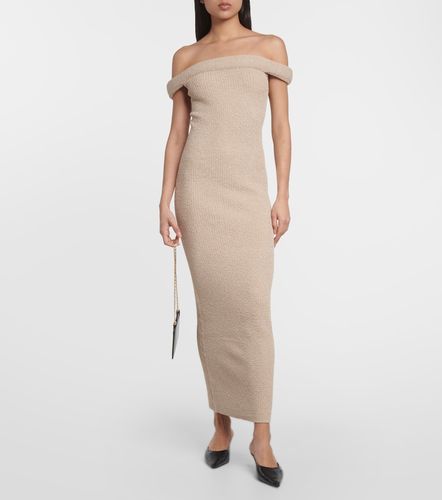 Robe midi à épaules dénudées - Toteme - Modalova