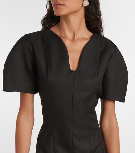 Robe midi en gabardine de laine - Nina Ricci - Modalova