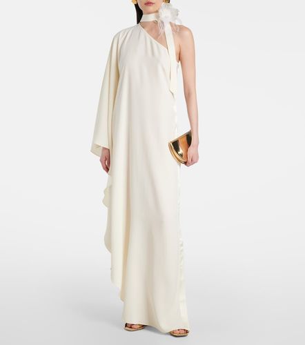 Robe longue Bolkan Garden à plumes - Taller Marmo - Modalova