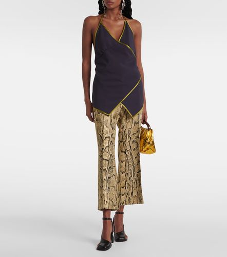 Top cache-cœur en satin - Dries Van Noten - Modalova