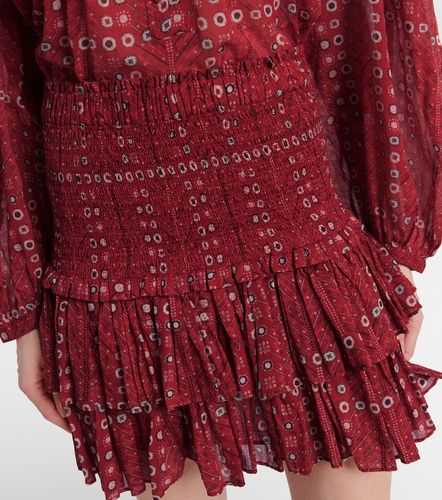 Mini-jupe Naomi imprimée en coton - Marant Etoile - Modalova