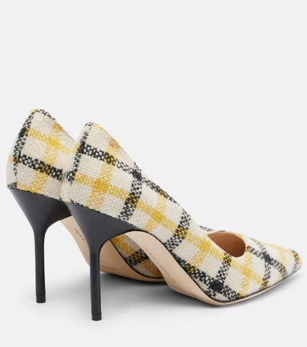 Escarpins BB 90 à carreaux - Manolo Blahnik - Modalova