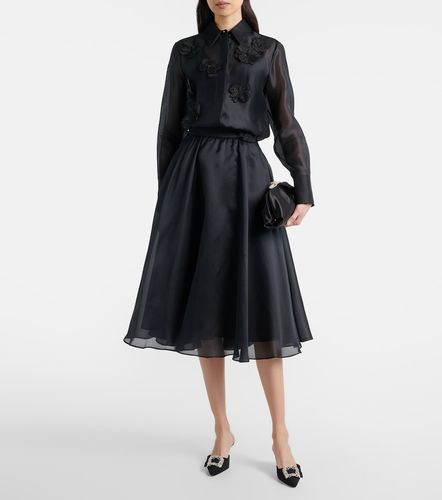 Max Mara Jupe midi Calle en soie - Max Mara - Modalova