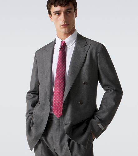 Canali Cravate en jacquard de soie - Canali - Modalova