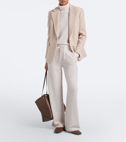 Pantalon évasé en cachemire à chevrons - Eleventy - Modalova