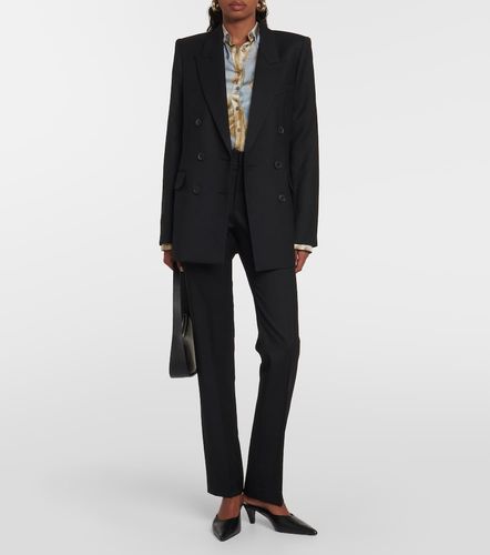 Pantalon droit Evan en laine - Nili Lotan - Modalova