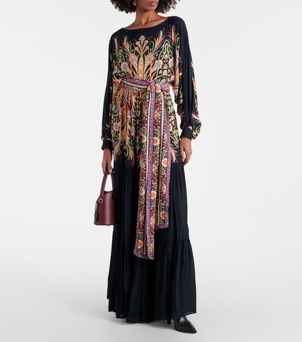 Robe imprimée à volants superposés - Etro - Modalova