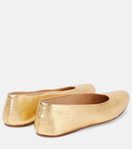 Ballerines Andre en cuir métallisé - Gabriela Hearst - Modalova