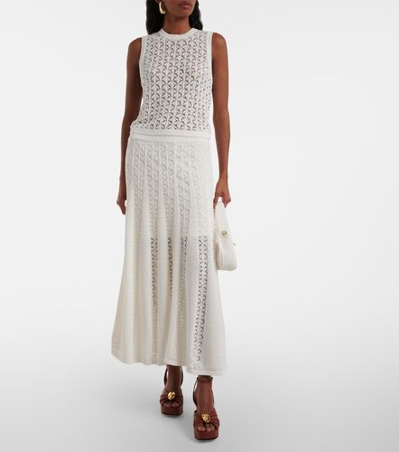 Jupe midi Wylie Flared Knit en coton - Zimmermann - Modalova