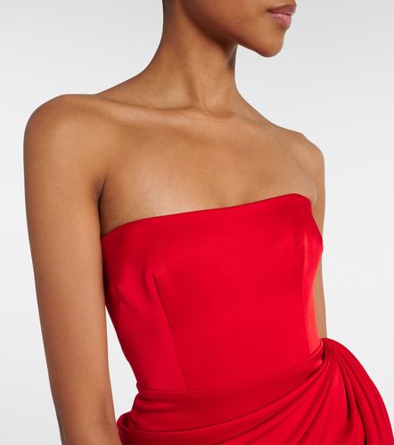 Alex Perry Robe bustier en satin - Alex Perry - Modalova