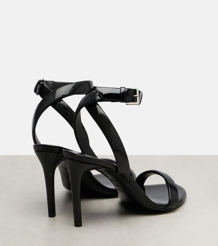 Alaïa Sandales Chain en cuir verni - Alaia - Modalova