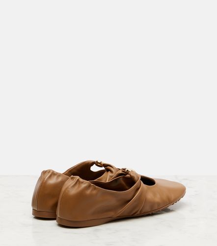 Loewe Ballerines Pebble en cuir - Loewe - Modalova