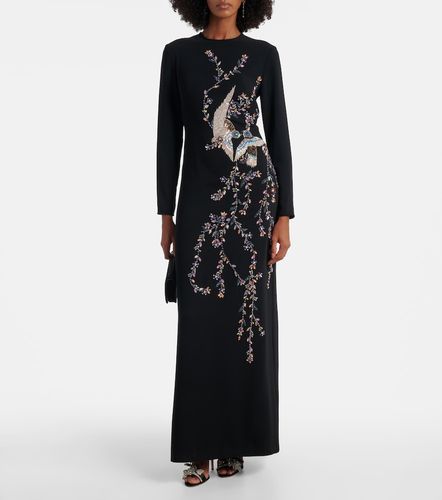 Robe longue à ornements - Costarellos - Modalova