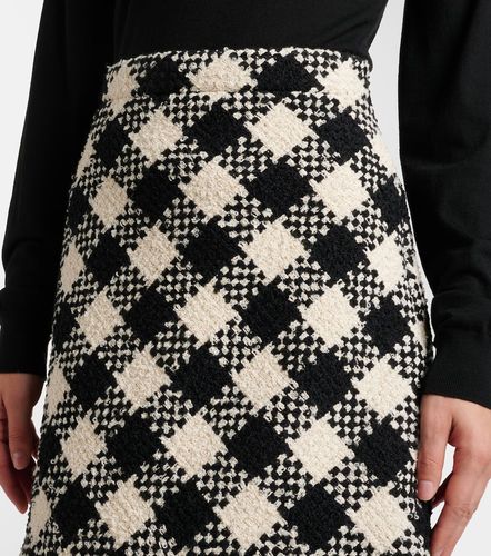 Mini-jupe en tweed de coton et laine mélangés - Valentino - Modalova